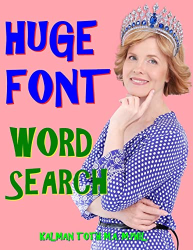 Huge Font Word Search cover