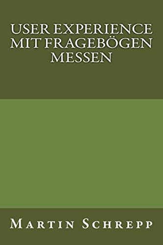 User Experience mit Frageboegen messen cover