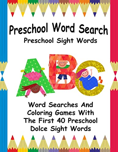 Preschool Word Search cover